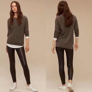 Wilfred | Aritzia Daria Vegan Leather Leggings